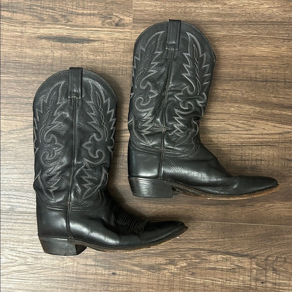 Dan Post Cowhide Leather Boots - Picture 2 of 9